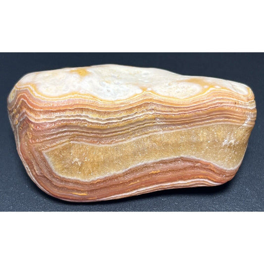 5 oz Smooth Floater/Peeler Lake Superior Agate. Mn State Gemstone.