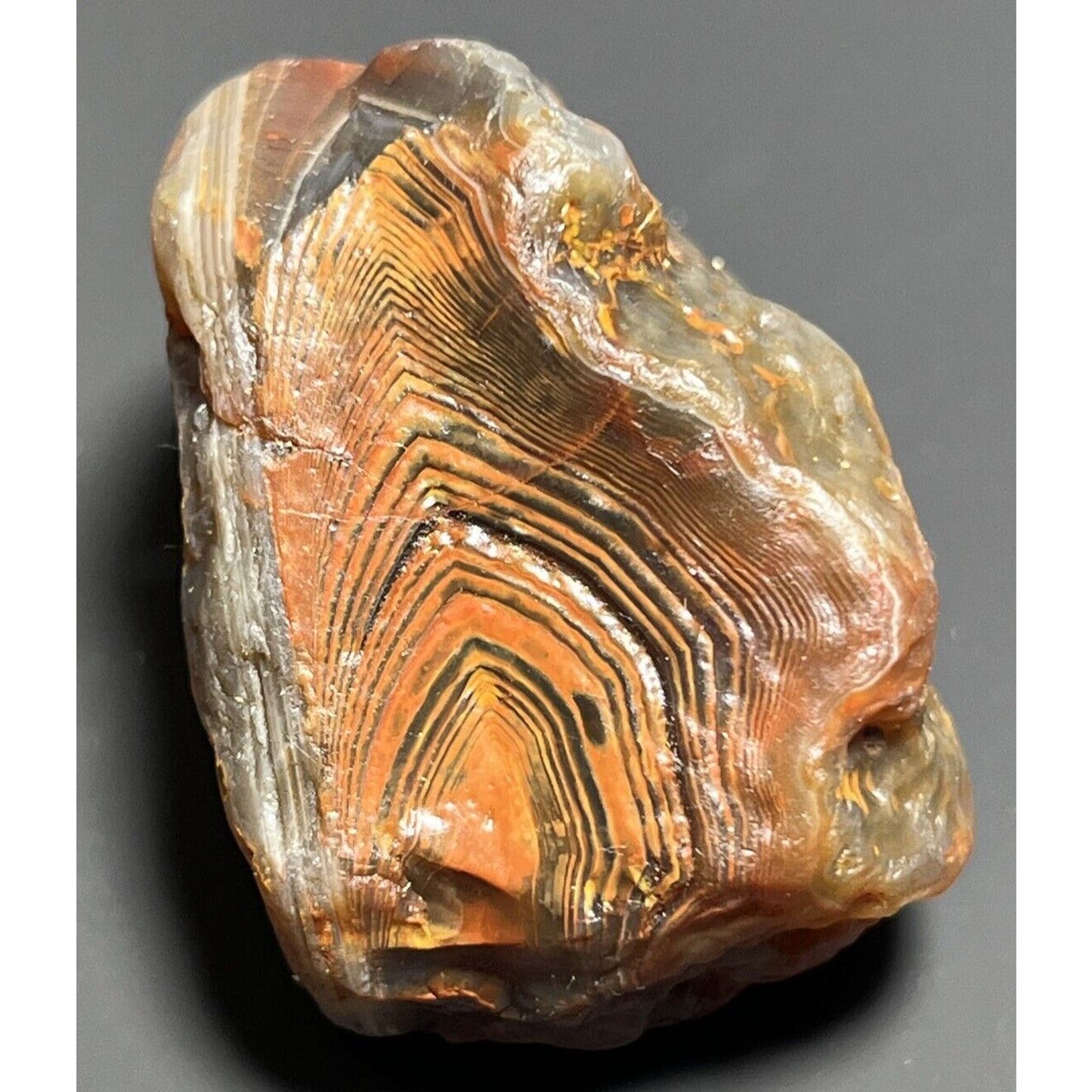 1.7 oz Fortification Banded Lake Superior Agate