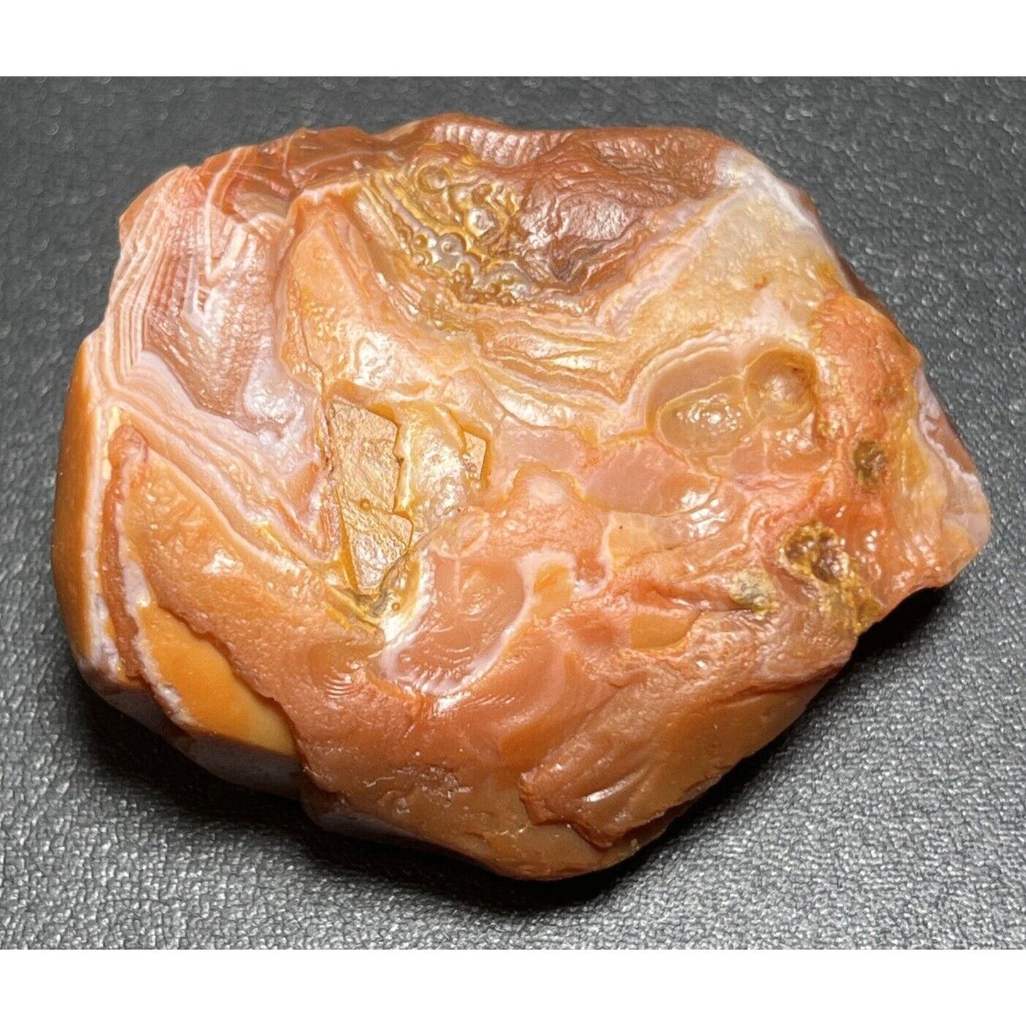 1.3 oz Peeler Lake Superior Agate. Mn State Gemstone.