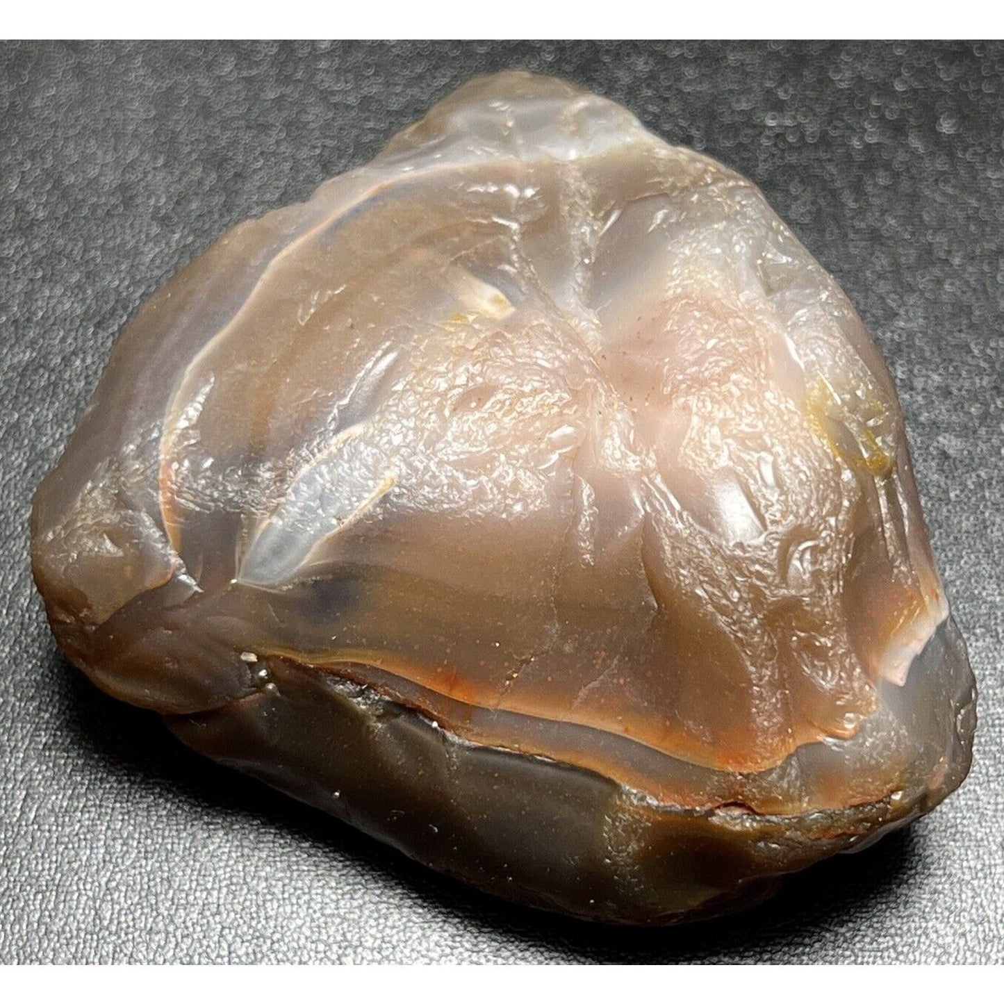 3.4 oz Oddball Jelly Lake Superior Agate. Mn State Gemstone