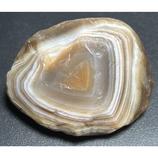 1.9 oz Fortification Lake Superior Agate. Mn State Gemstone.