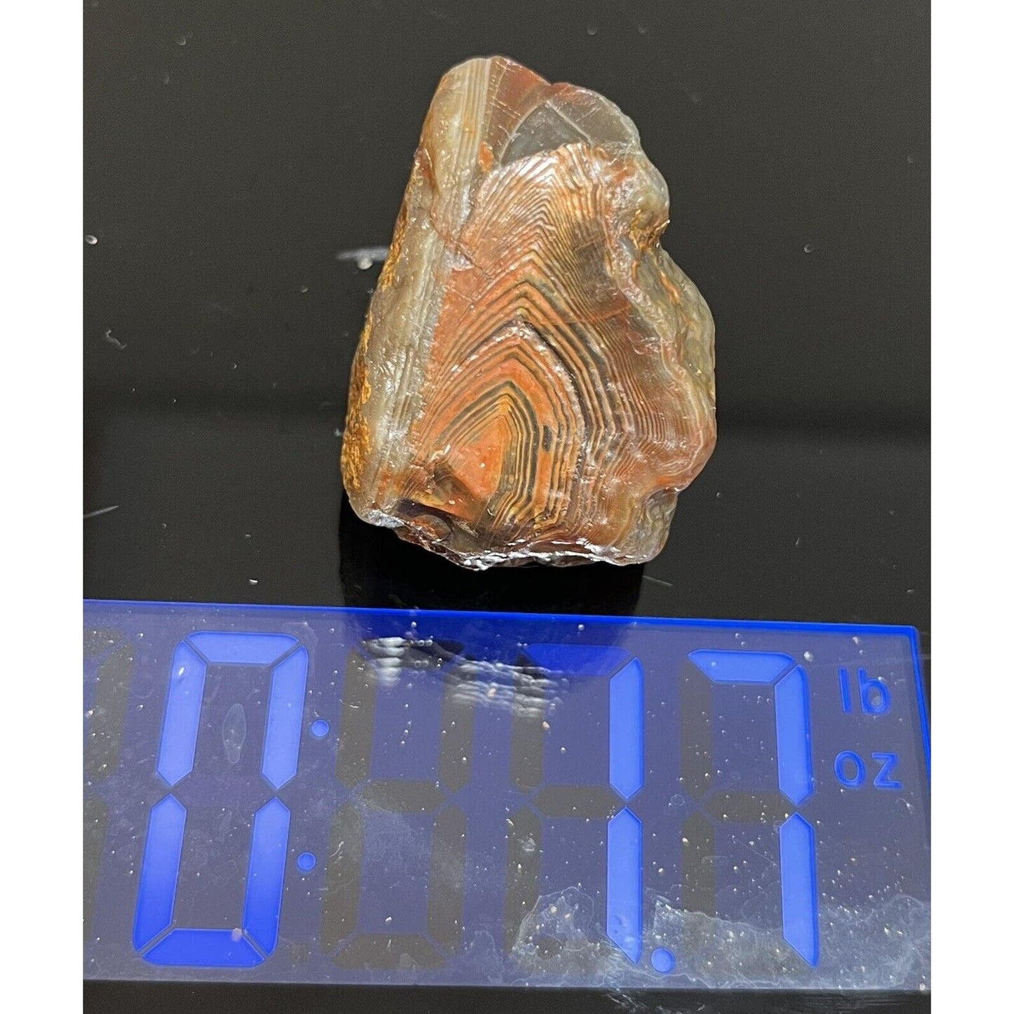 1.7 oz Fortification Banded Lake Superior Agate